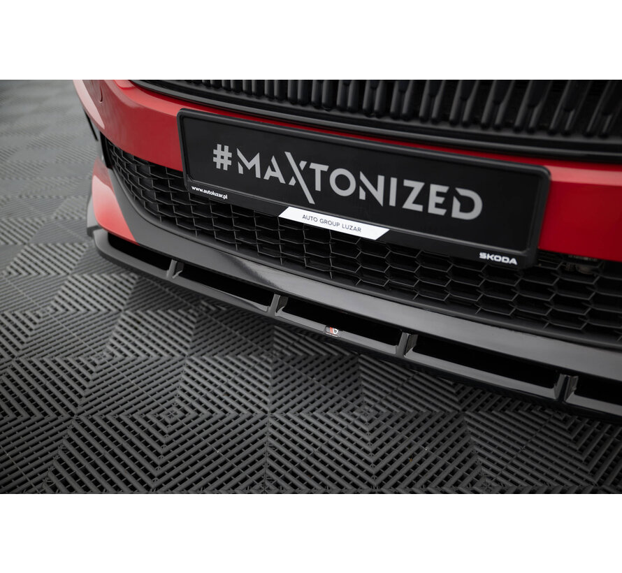 Maxton Design Front Splitter Skoda Fabia Mk4