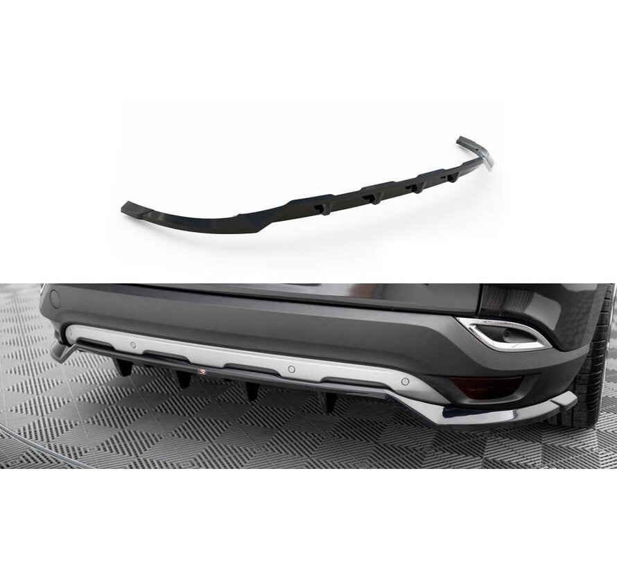 Maxton Design Rear Splitter (with vertical bars) Renault Espace Mk5 Facelift