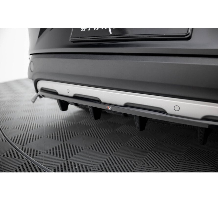 Maxton Design Rear Splitter (with vertical bars) Renault Espace Mk5 Facelift