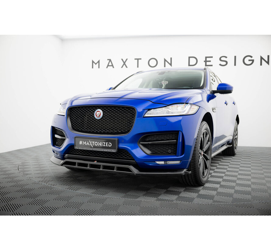 Maxton Design Front Splitter Jaguar F-Pace R-Sport Mk1
