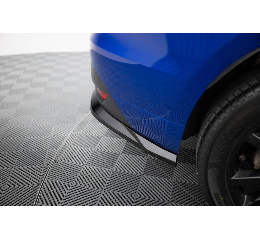 Maxton Design Rear Splitter (with vertical bars) Jaguar F-Pace R-Sport Mk1