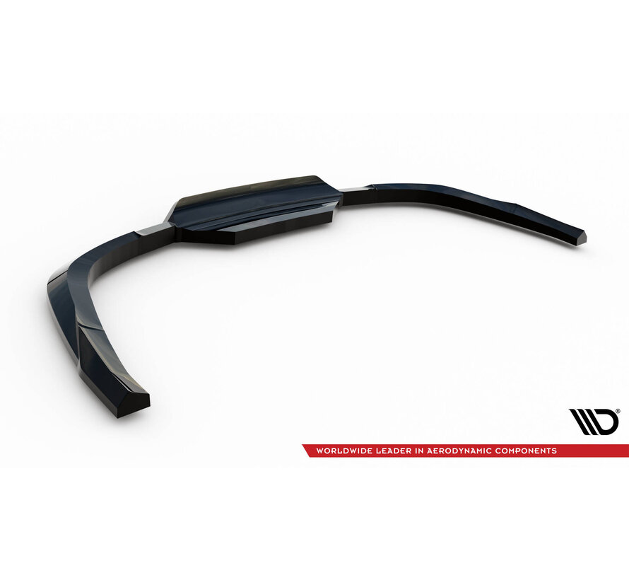 Maxton Design Rear Splitter (with vertical bars) Jaguar F-Pace R-Sport Mk1