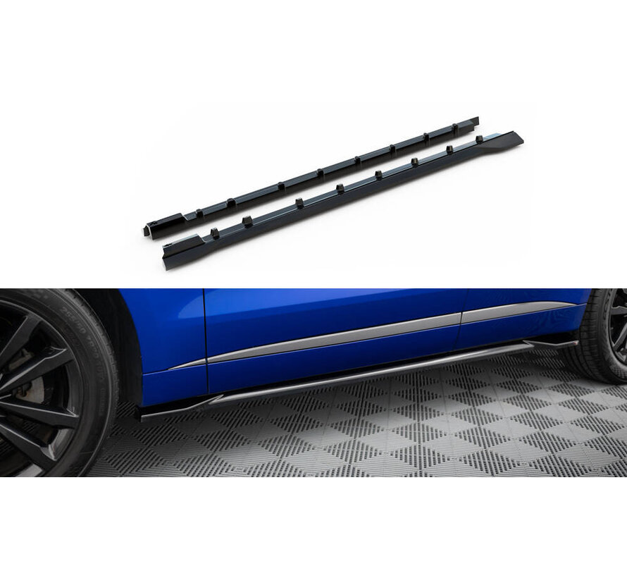 Maxton Design Side Skirts Diffusers Jaguar F-Pace R-Sport Mk1