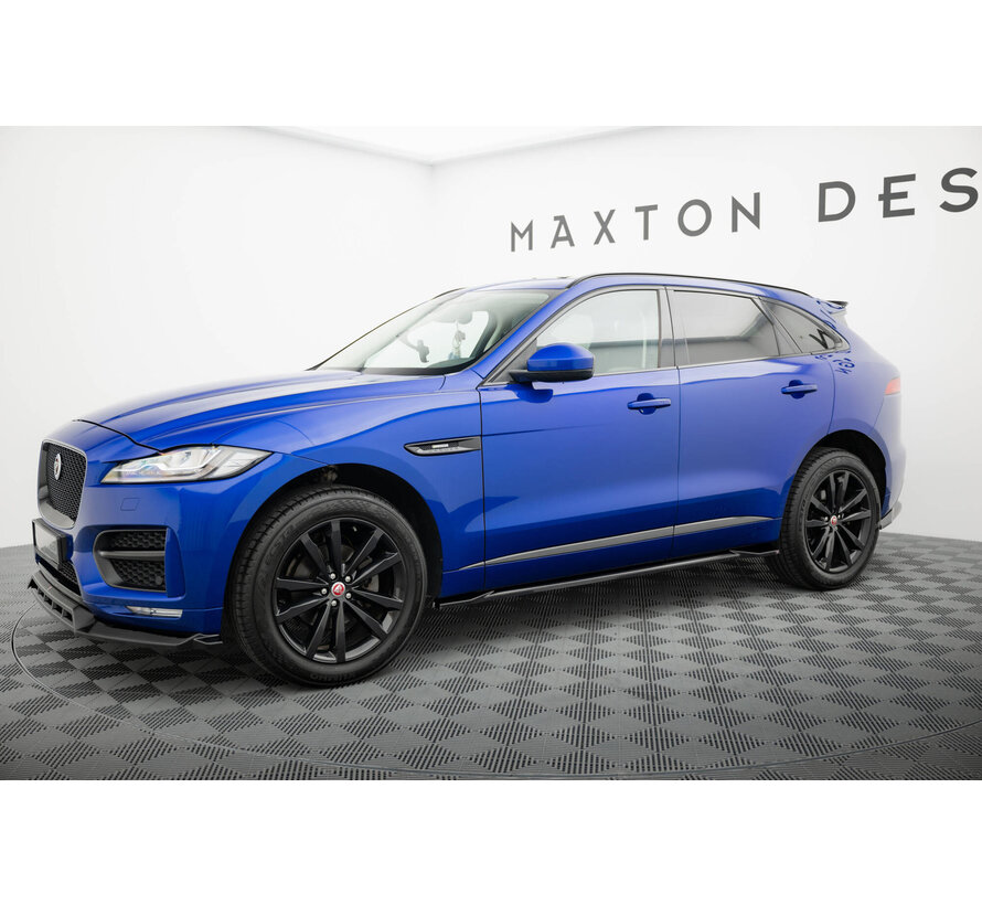 Maxton Design Side Skirts Diffusers Jaguar F-Pace R-Sport Mk1