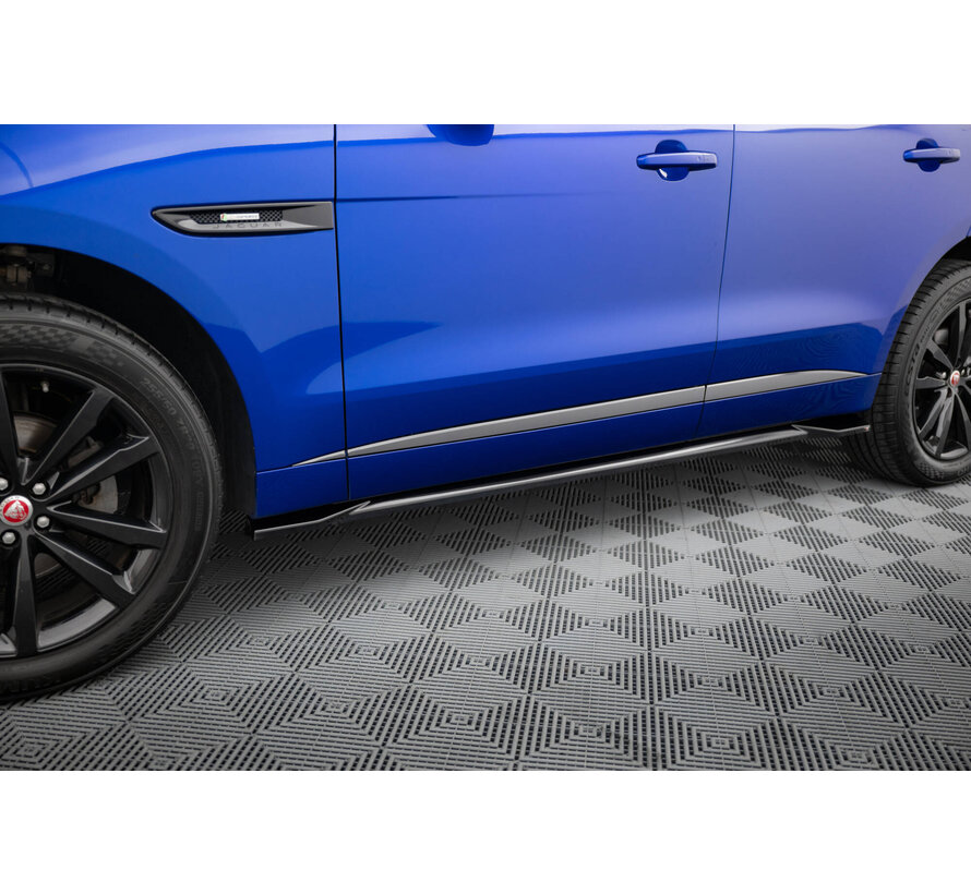 Maxton Design Side Skirts Diffusers Jaguar F-Pace R-Sport Mk1
