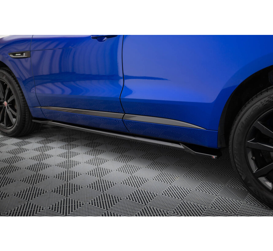 Maxton Design Side Skirts Diffusers Jaguar F-Pace R-Sport Mk1