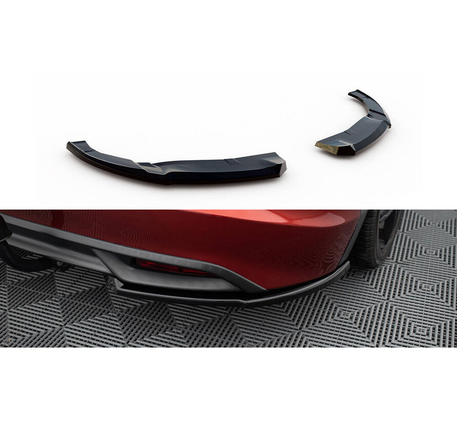 Maxton Design Rear Side Splitters Honda Civic Hatchback Mk9