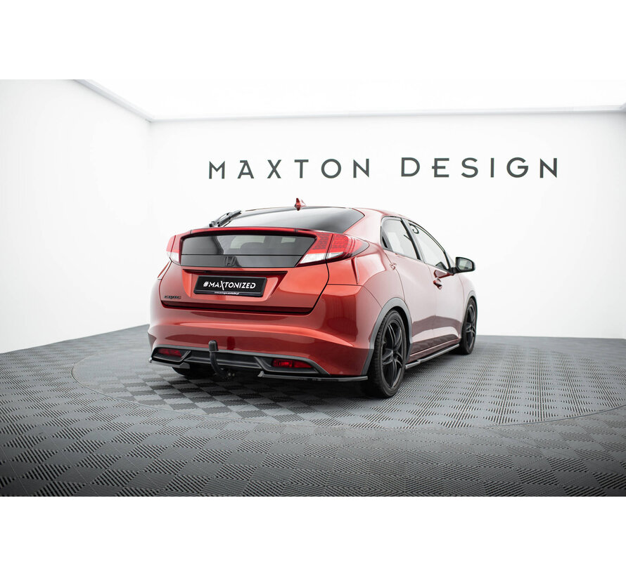 Maxton Design Rear Side Splitters Honda Civic Hatchback Mk9