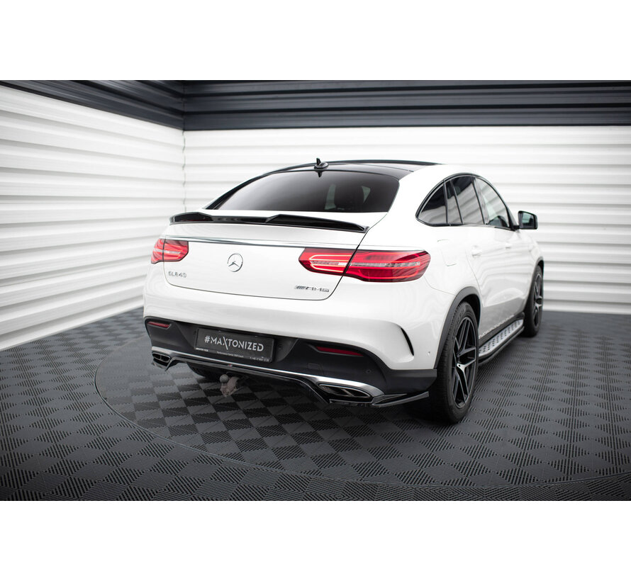 Maxton Design Rear Splitter (with vertical bars) Mercedes-AMG GLE 43 Coupe C292