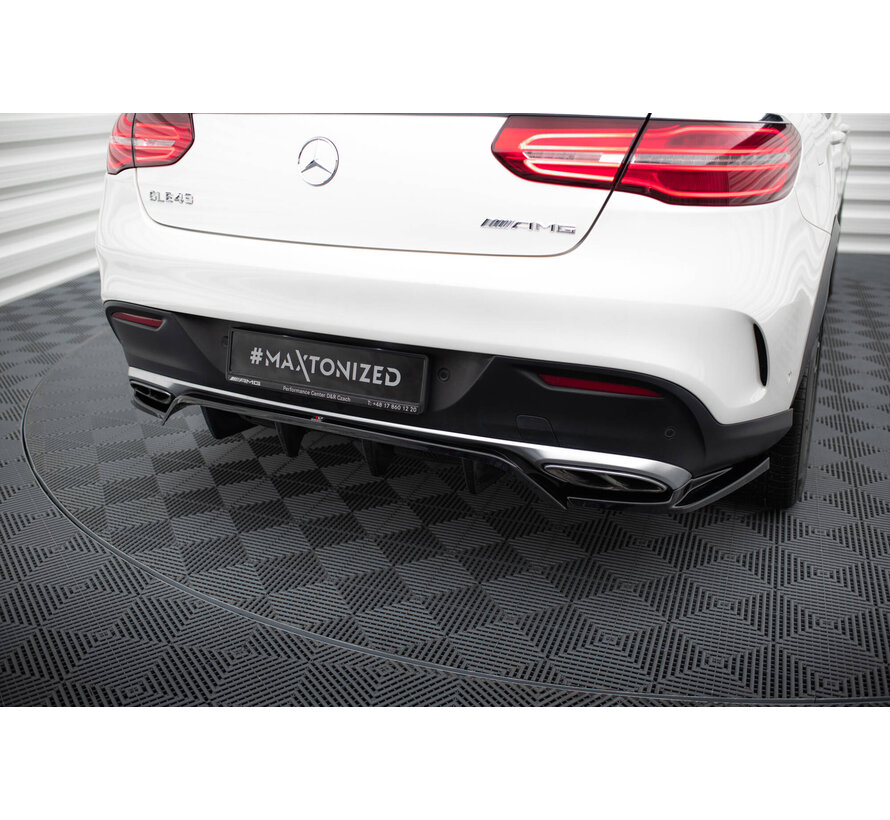 Maxton Design Rear Splitter (with vertical bars) Mercedes-AMG GLE 43 Coupe C292