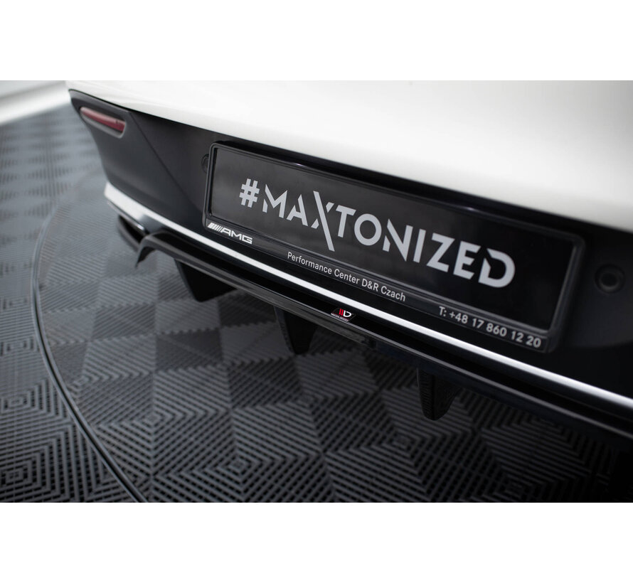 Maxton Design Rear Splitter (with vertical bars) Mercedes-AMG GLE 43 Coupe C292
