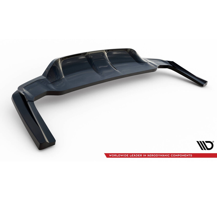 Maxton Design Rear Splitter (with vertical bars) Mercedes-AMG GLE 43 Coupe C292