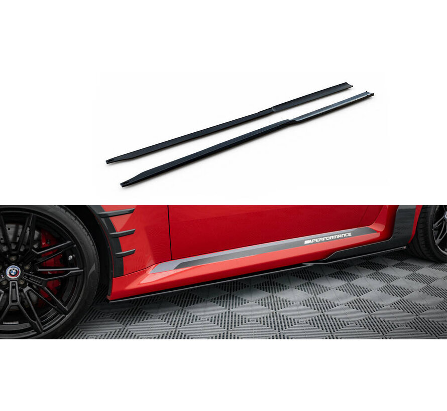 Maxton Design Side Skirts Diffusers BMW M2 M-Performance G87