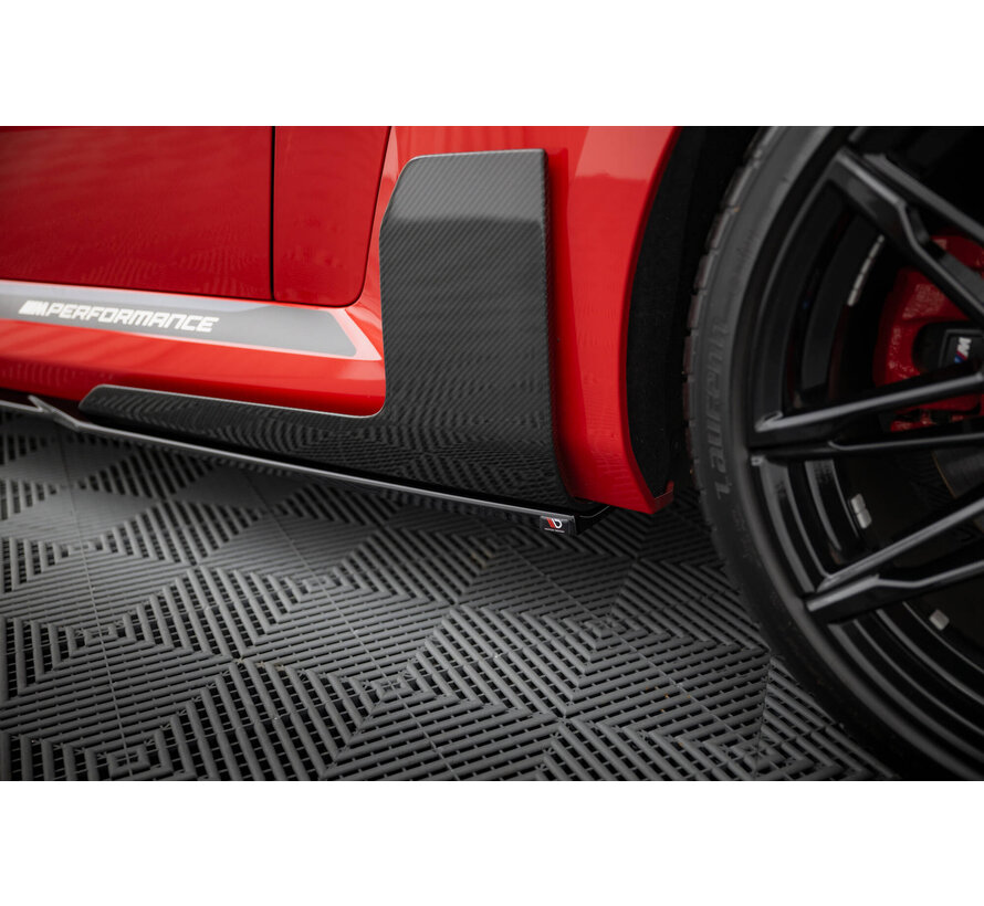 Maxton Design Side Skirts Diffusers BMW M2 M-Performance G87