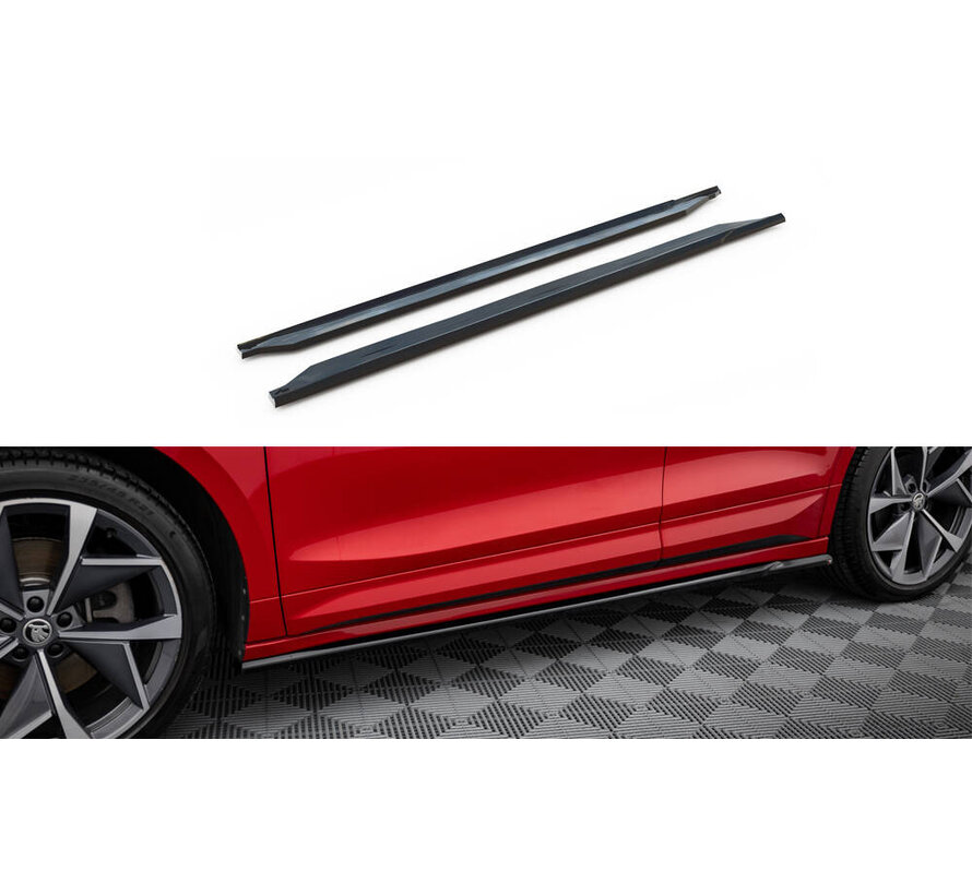 Maxton Design Side Skirts Diffusers Skoda Enyaq Coupe iV