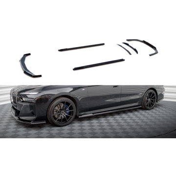 Maxton Design Maxton Design Set of Splitters BMW 740d M-Pack G70
