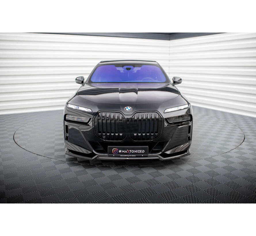Maxton Design Set of Splitters BMW 740d M-Pack G70