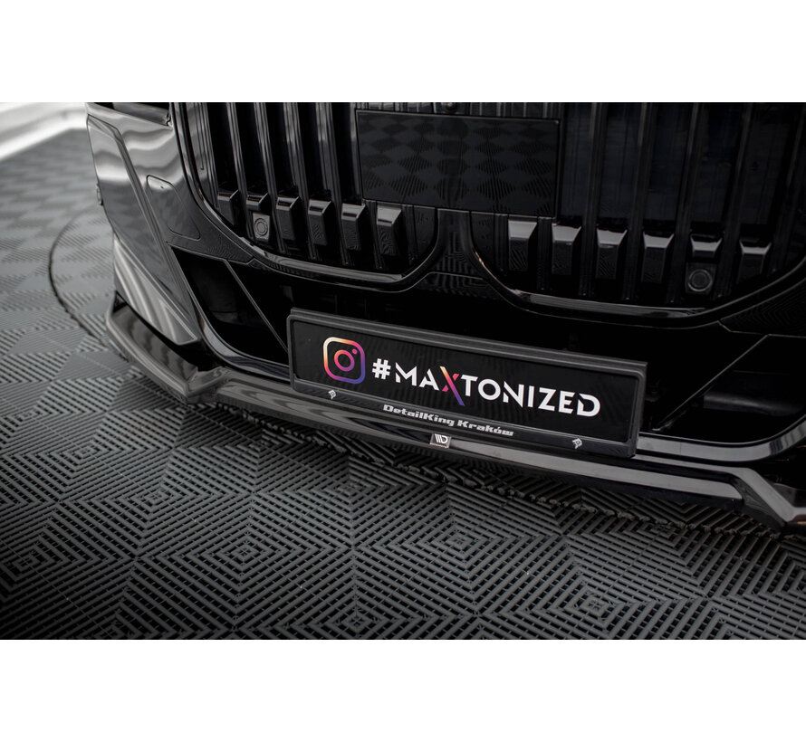 Maxton Design Set of Splitters BMW 740d M-Pack G70