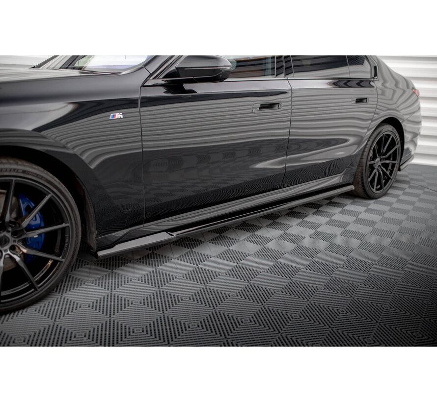 Maxton Design Set of Splitters BMW 740d M-Pack G70