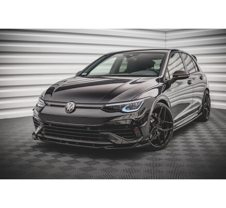 Maxton Design Set of Splitters Volkswagen Golf R Mk8