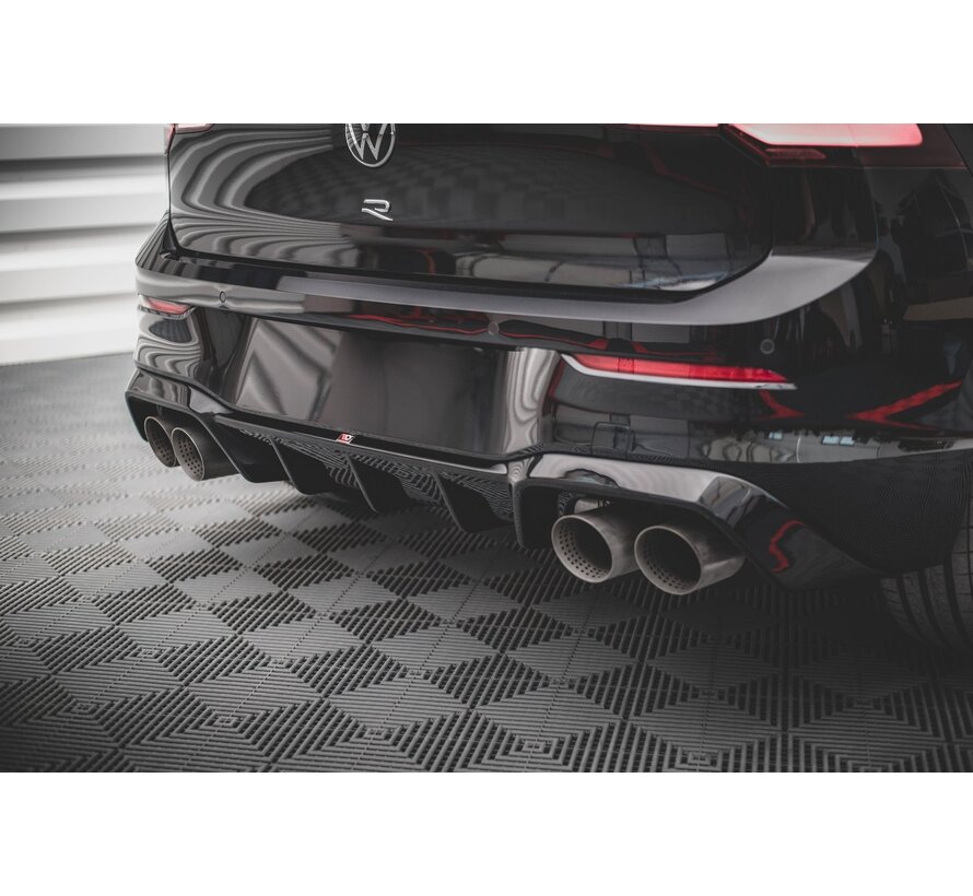 Maxton Design Set of Splitters Volkswagen Golf R Mk8