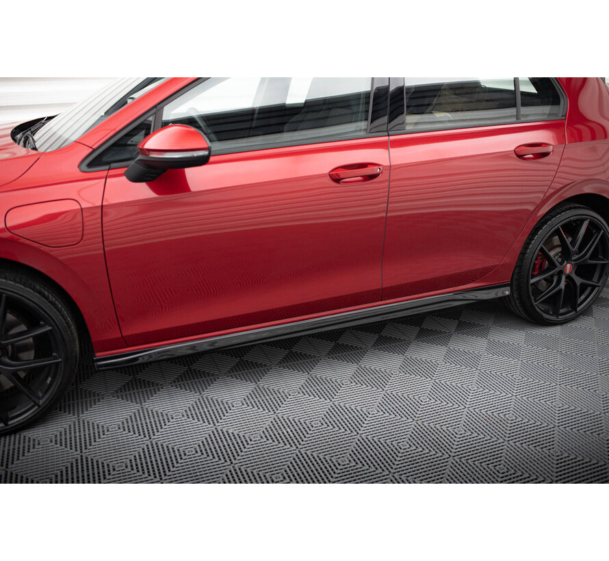 Maxton Design Set of Splitters Volkswagen Golf GTI Mk8