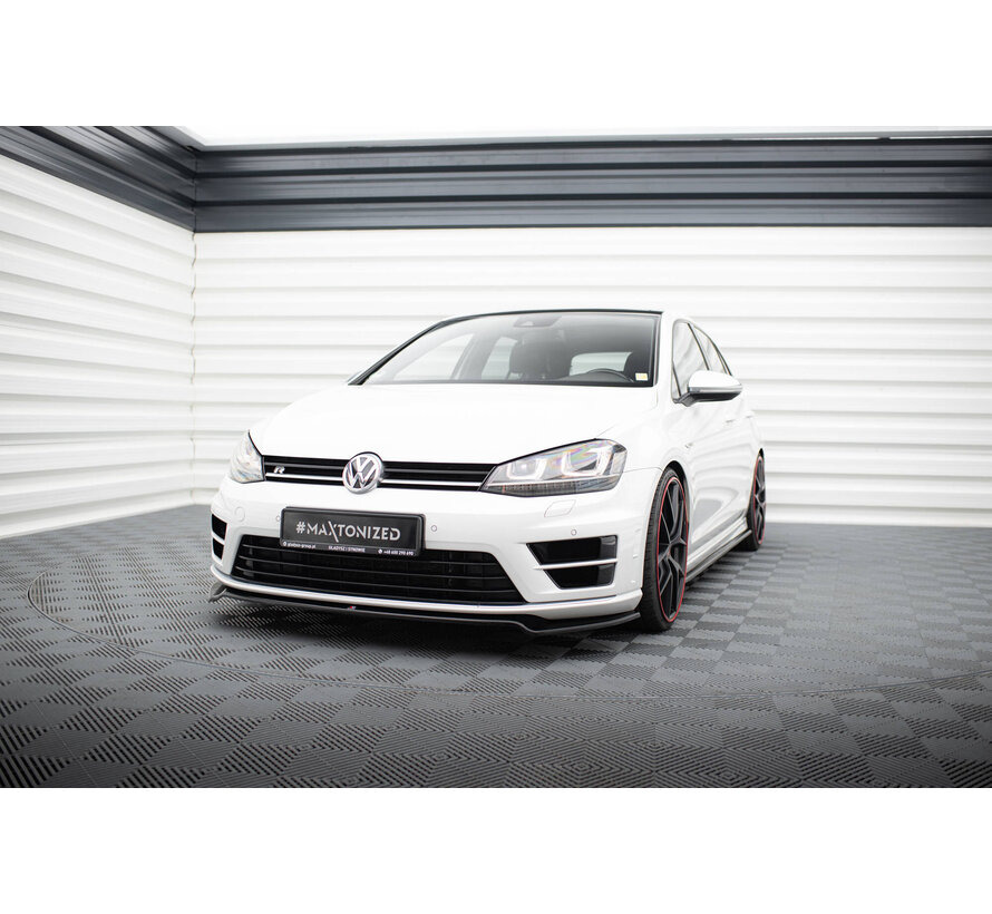 Maxton Design Set of Splitters Volkswagen Golf R Hatchback Mk7