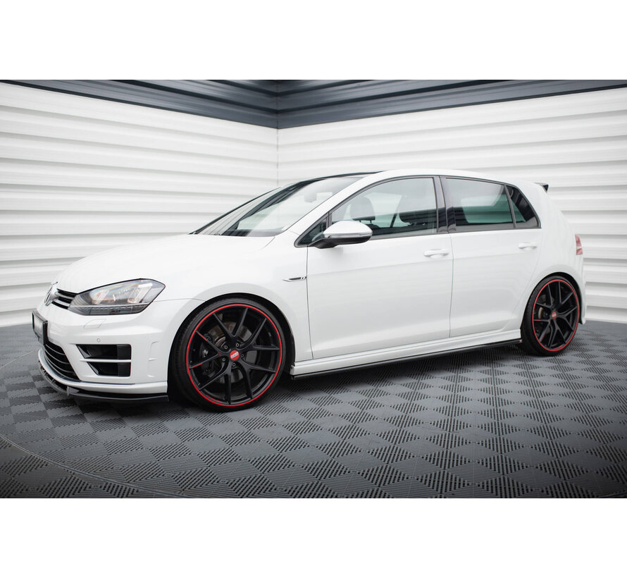 Maxton Design Set of Splitters Volkswagen Golf R Hatchback Mk7