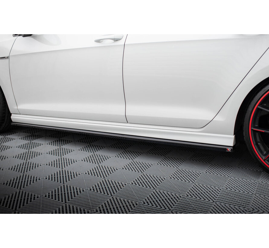 Maxton Design Set of Splitters Volkswagen Golf R Hatchback Mk7