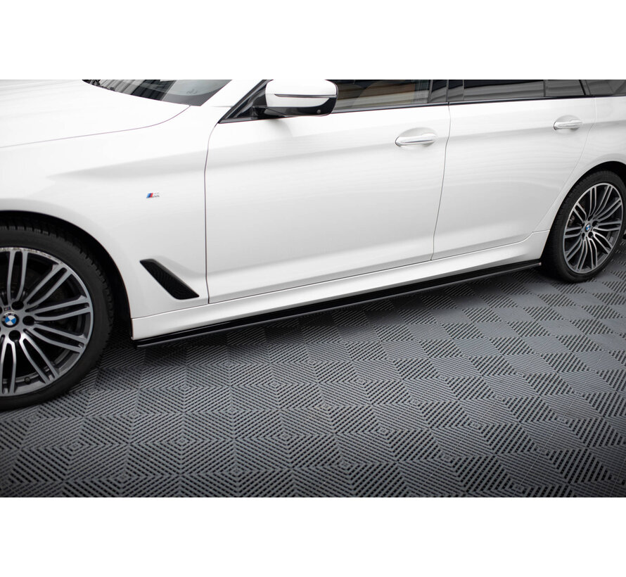 Maxton Design Set of Splitters BMW 5 M-Pack Sedan G30 Facelift