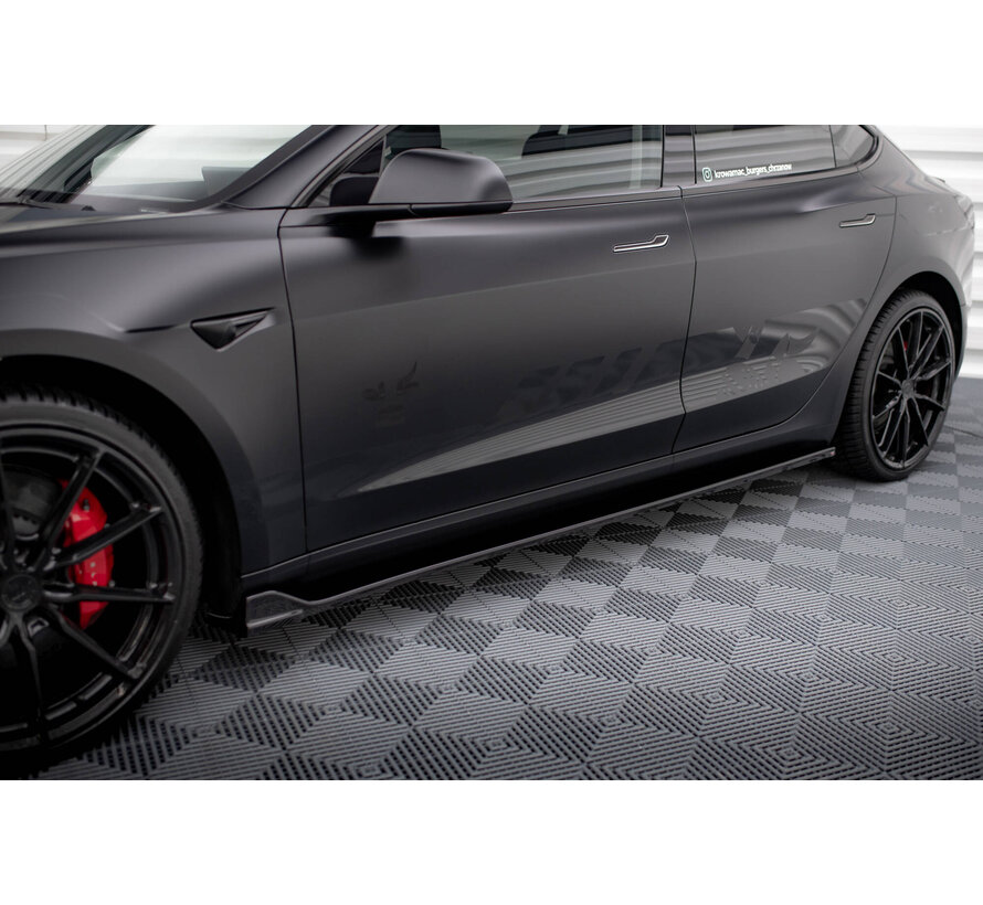 Maxton Design Set of Splitters Tesla Model 3