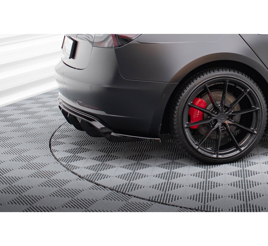 Maxton Design Set of Splitters Tesla Model 3