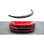Maxton Design Maxton Design Front Splitter  V.2 Tesla Model 3 Project Highland(Facelift)
