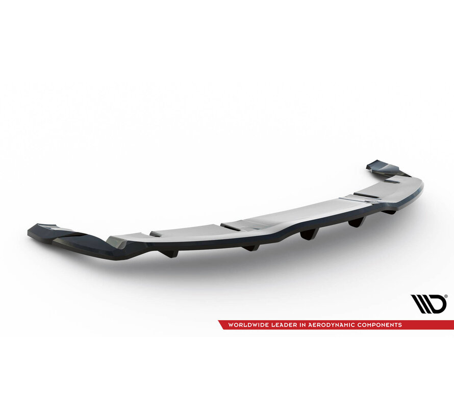 Maxton Design Rear Splitter (with vertical bars) V.1 Tesla Model 3 Project Highland(Facelift)
