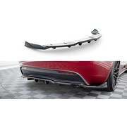 Maxton Design Maxton Design Rear Splitter (with vertical bars) V.2 Tesla Model 3 Project Highland(Facelift)