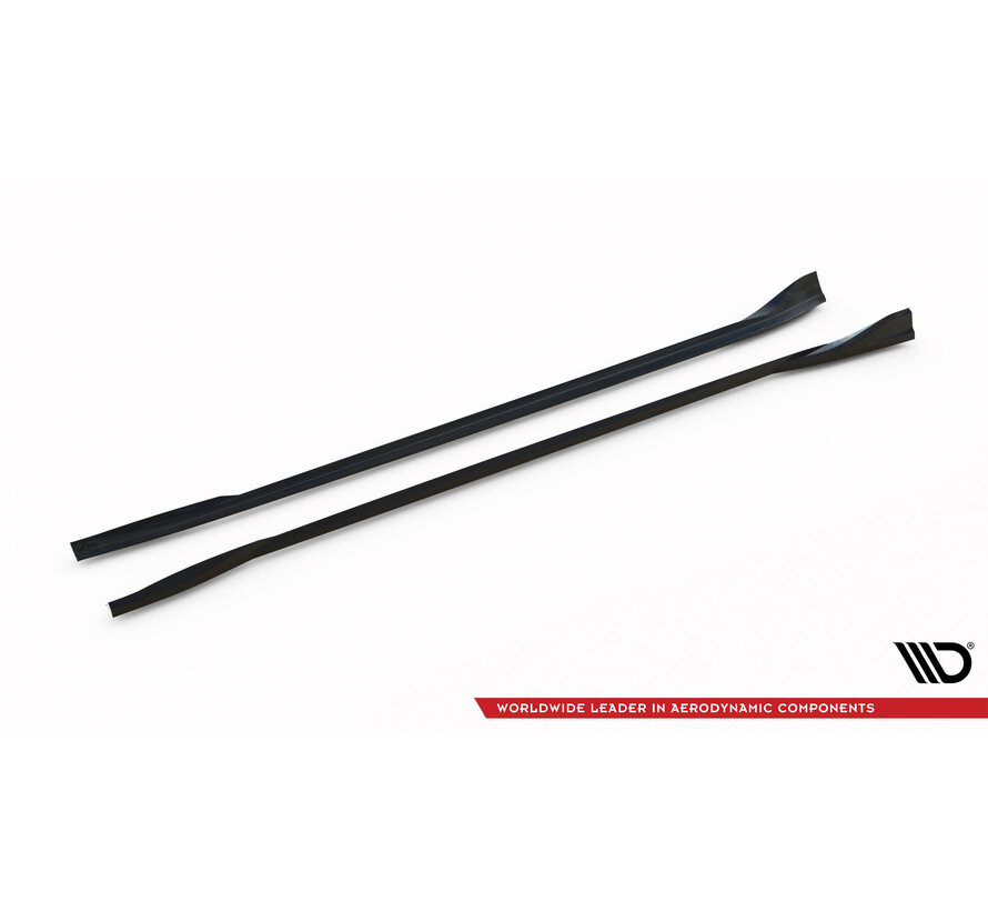 Maxton Design Side Skirts Diffusers V.1 Tesla Model 3 Mk1 / Mk1 Facelift