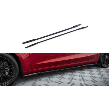 Maxton Design Maxton Design Side Skirts Diffusers V.2 Tesla Model 3 Mk1 / Mk1 Facelift