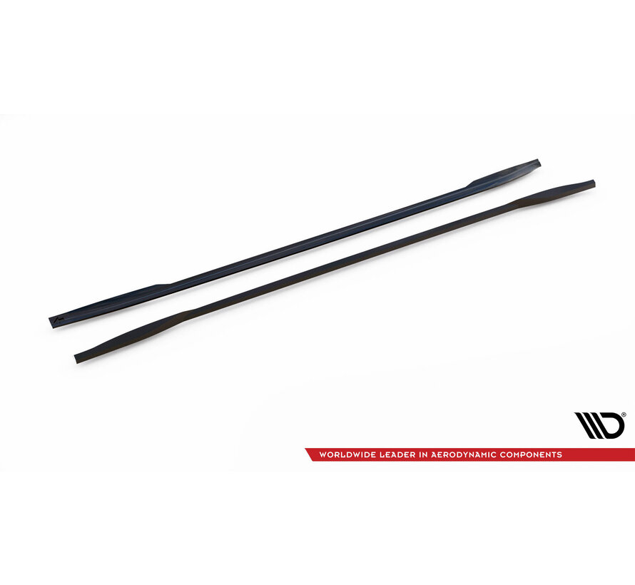 Maxton Design Side Skirts Diffusers V.2 Tesla Model 3 Mk1 / Mk1 Facelift