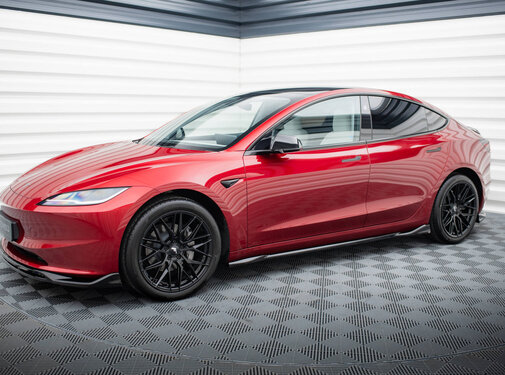 Maxton Design Maxton Design Set of Splitters Tesla Model 3 Project Highland(Facelift)
