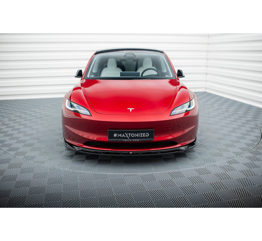 Maxton Design Set of Splitters Tesla Model 3 Project Highland(Facelift)