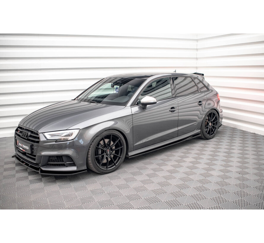 Maxton Design Set of Splitters Audi S3 Sportback 8V Facelift