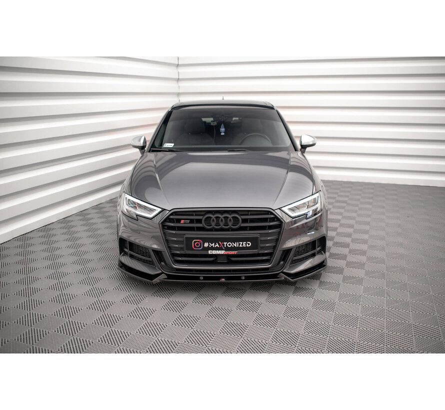 Maxton Design Set of Splitters Audi S3 Sportback 8V Facelift