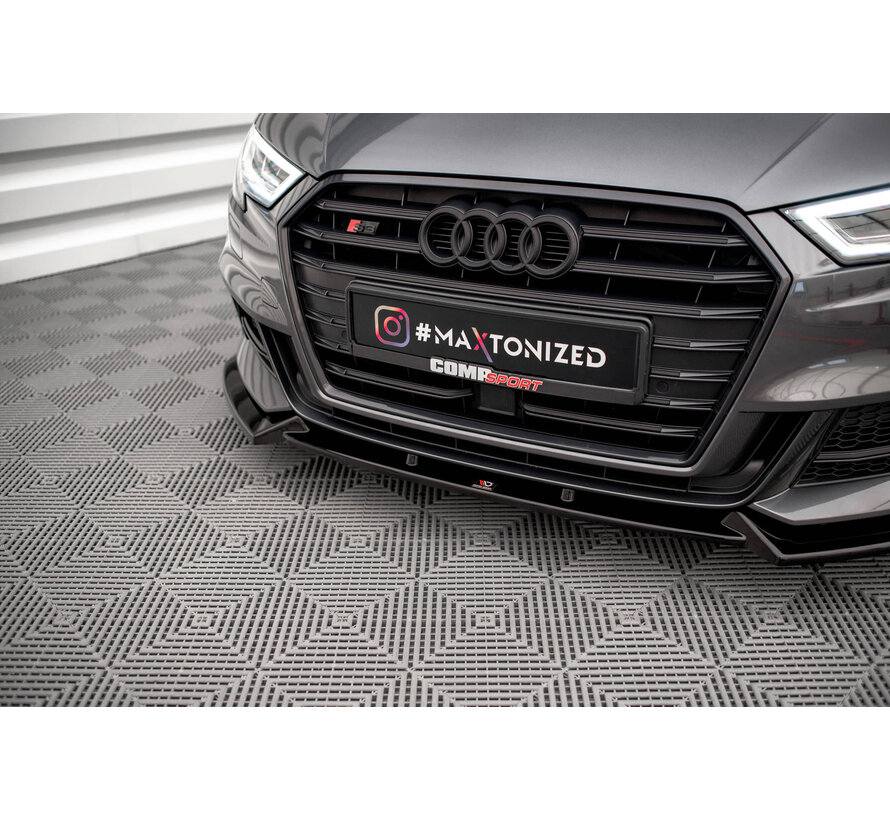 Maxton Design Set of Splitters Audi S3 Sportback 8V Facelift