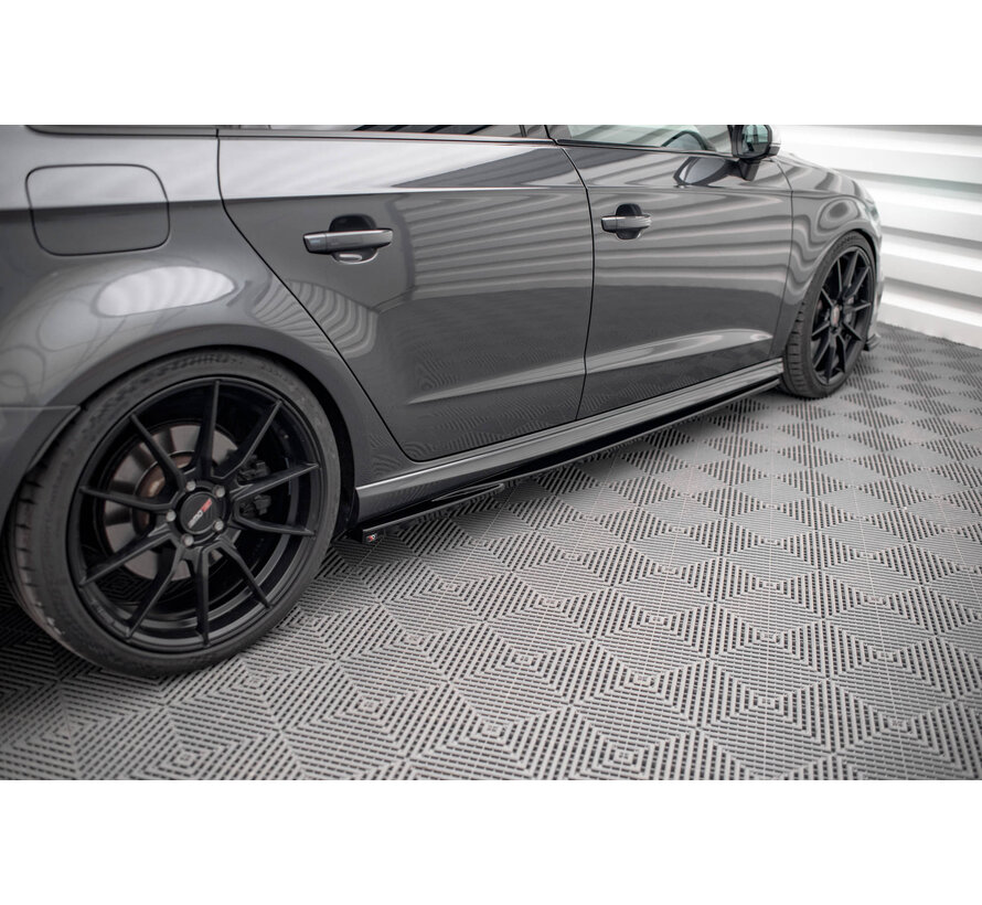 Maxton Design Set of Splitters Audi S3 Sportback 8V Facelift
