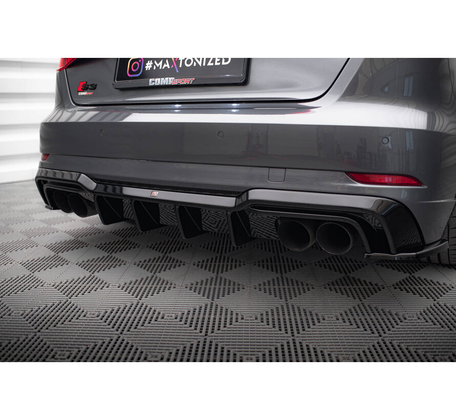 Maxton Design Set of Splitters Audi S3 Sportback 8V Facelift