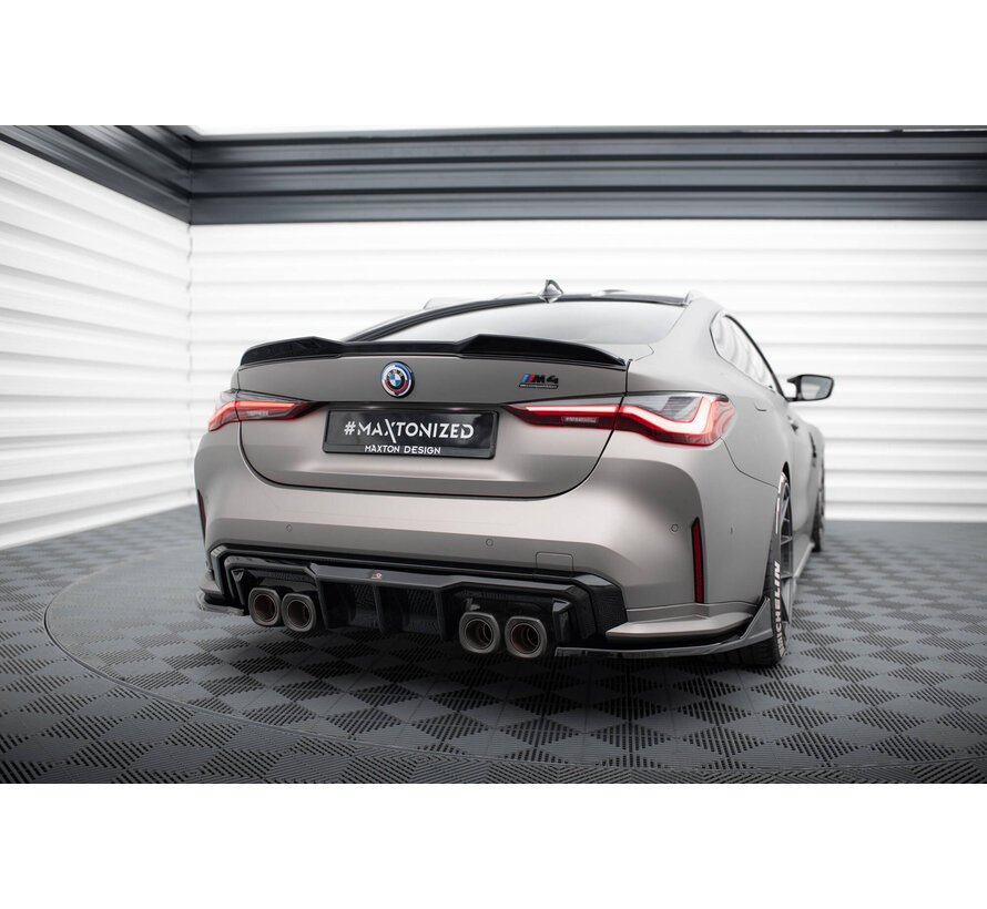 Maxton Design Rear Side Splitters V.5 (For rear valance v.1)  BMW M4 G82