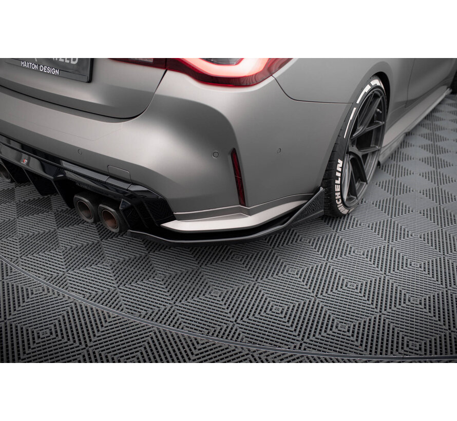 Maxton Design Rear Side Splitters V.5 (For rear valance v.1)  BMW M4 G82