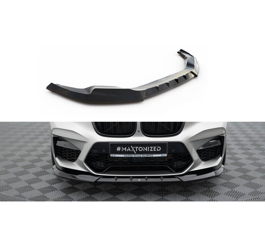 Maxton Design Front Splitter  V.1 passend voor BMW X4 M F98