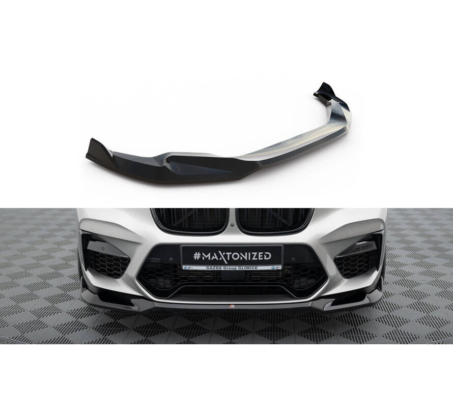 Maxton Design Front Splitter  V.2 BMW X4 M F98