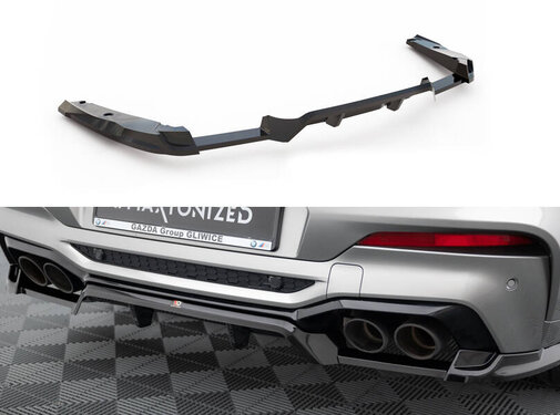 Maxton Design Maxton Design Rear Splitter (with vertical bars) BMW X4 M F98